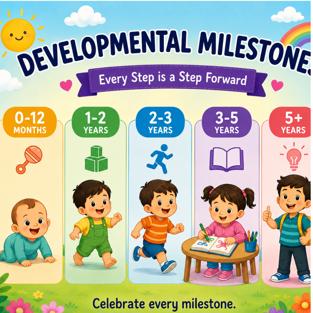 What Are Developmental Milestones? A Month-by-Month Guide for Parents in the First 2 Years